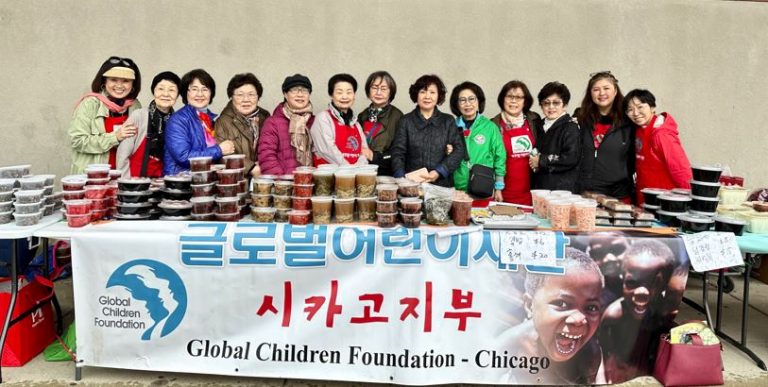 글로벌 어린이재단  바자회, 비바람보다 더 강한 어머니의 사랑