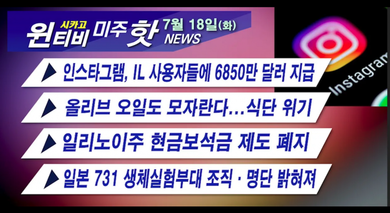 [7월 18일(화) 윈티비[WIN-TV Hot News]